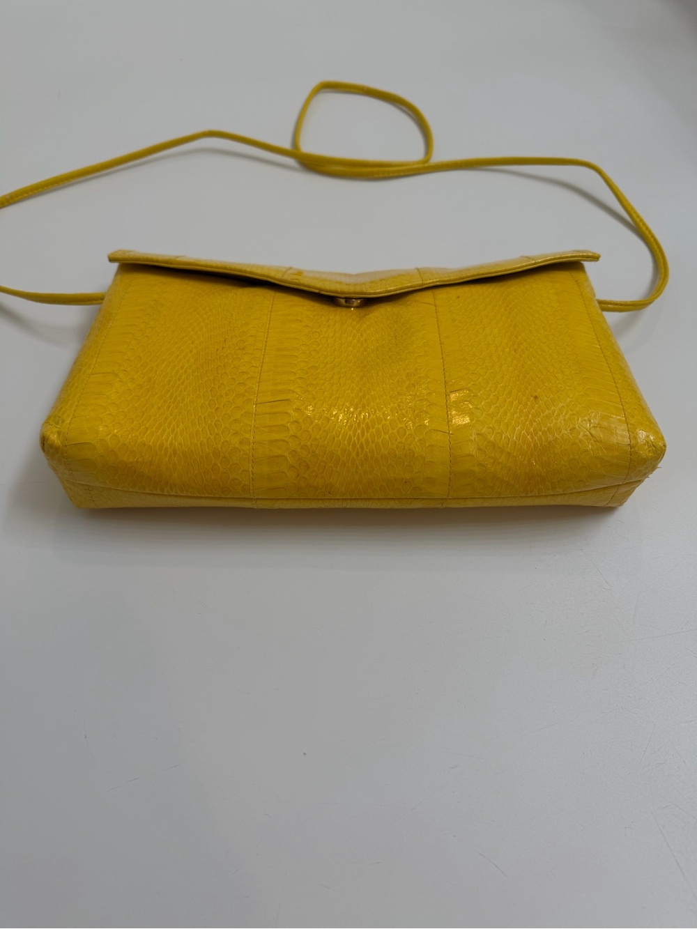 Vintage Genuine Snakeskin Crossbody Bag - Picture 4 of 16